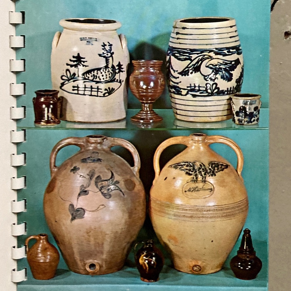 1967 A Color Guide to Bennington Pottery Vermont Crafts Collectibles Heirloom